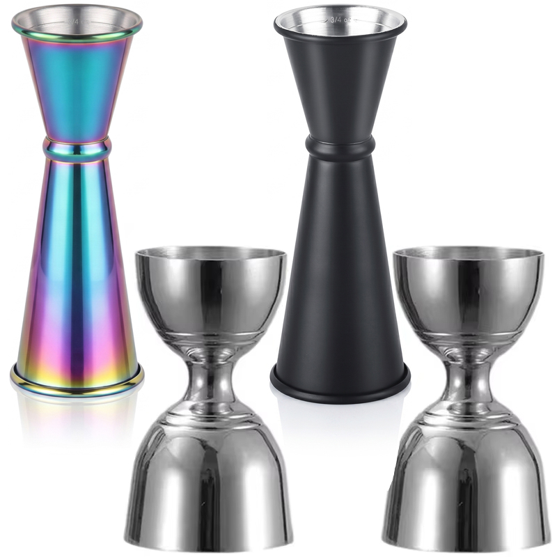 Cocktail Shaker Set - TCGBKAF 5-laags vitrinekast met glazen deuren,