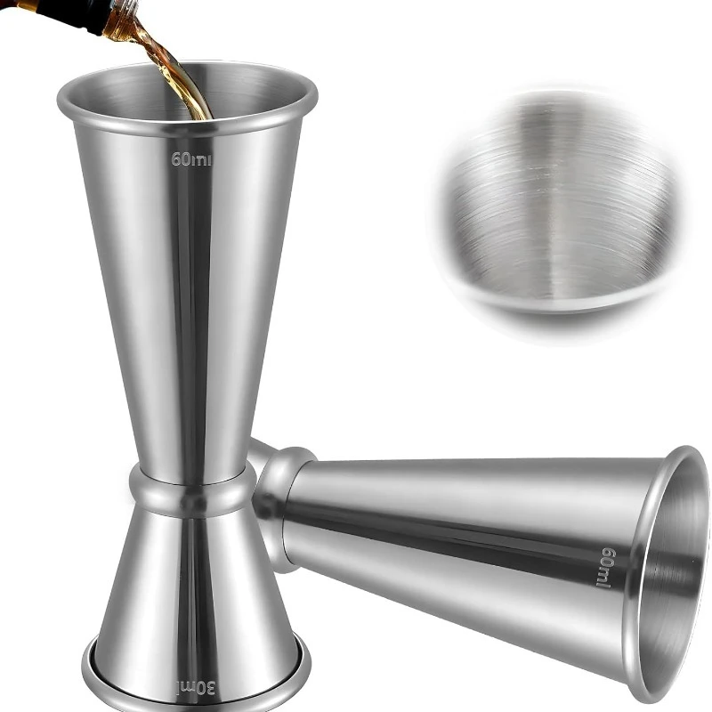 Spirit Measure Jigger - Rvs 30/60 ml Cocktail Wijn Shaker