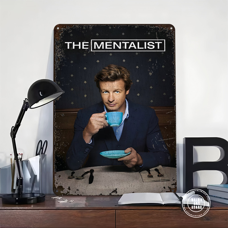De Mentalist TV Show Metal Pos - Wine Tag Label recensie en prijs