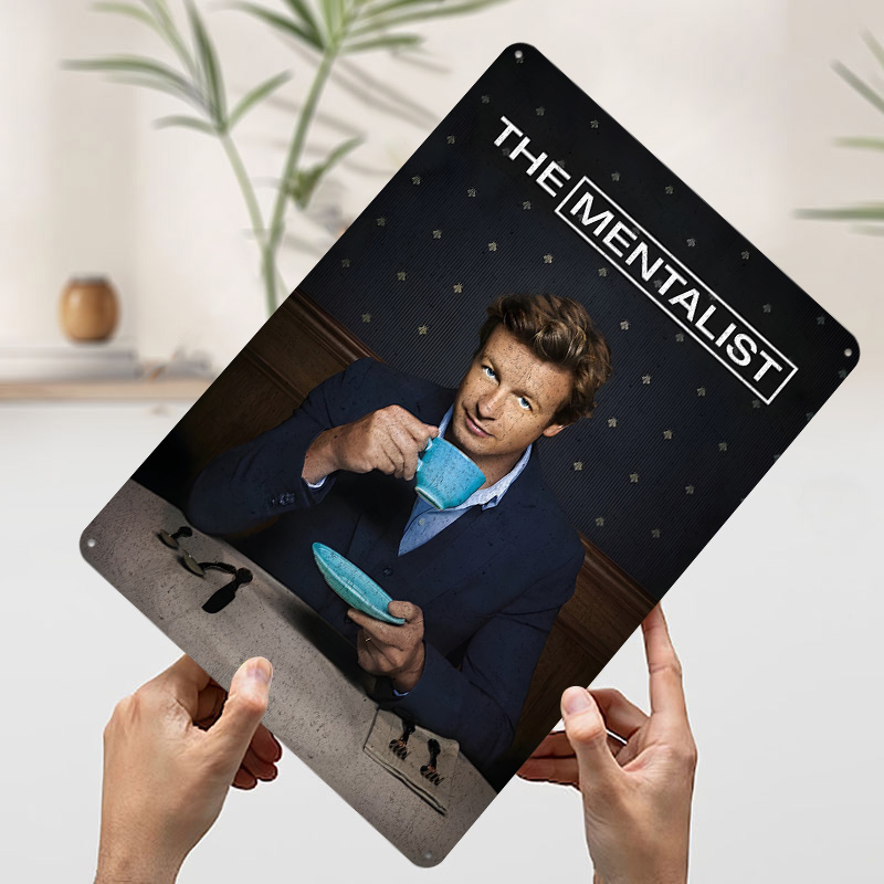De Mentalist TV Show Metal Pos - Wine Tag Label recensie en prijs