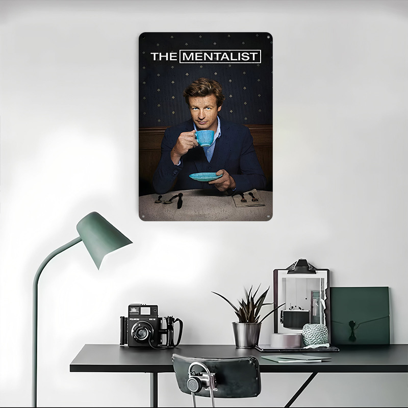 De Mentalist TV Show Metal Pos - Wine Tag Label recensie en prijs