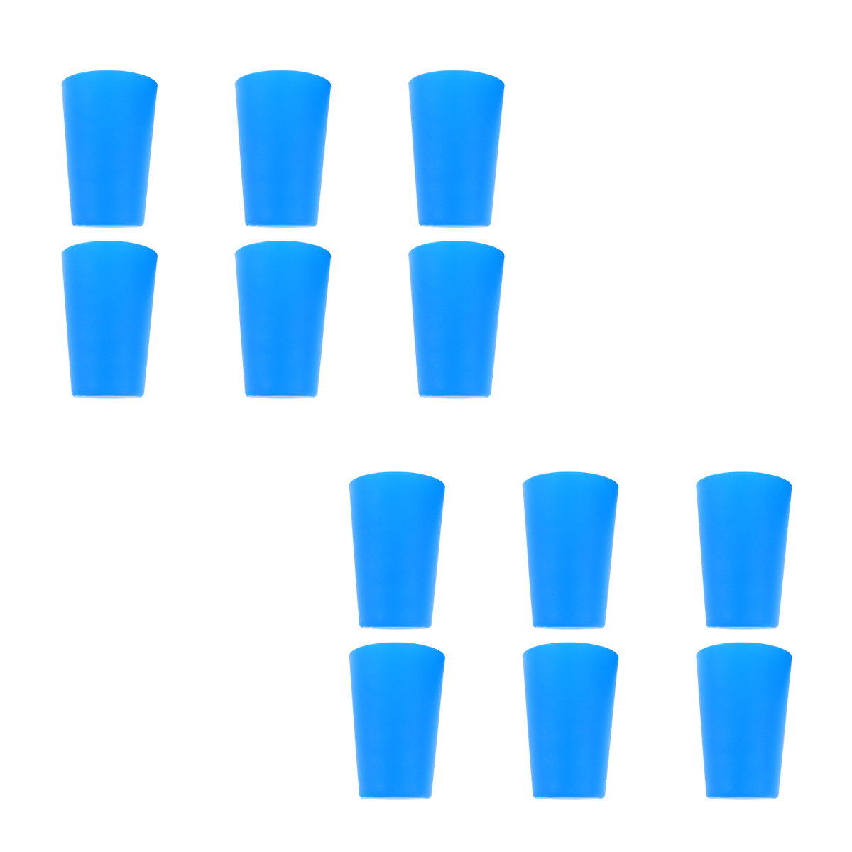 12 stuks matte plastic drinkbe - Wine Beer Restaurant recensie en prijs