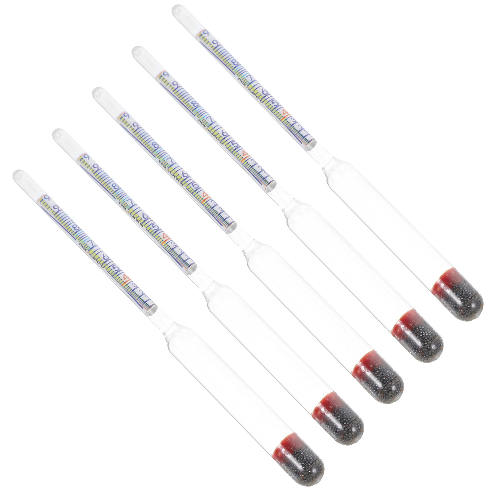5 stuks alcoholmeter glazen hy - Wine To Beer Alcohol recensie en prijs