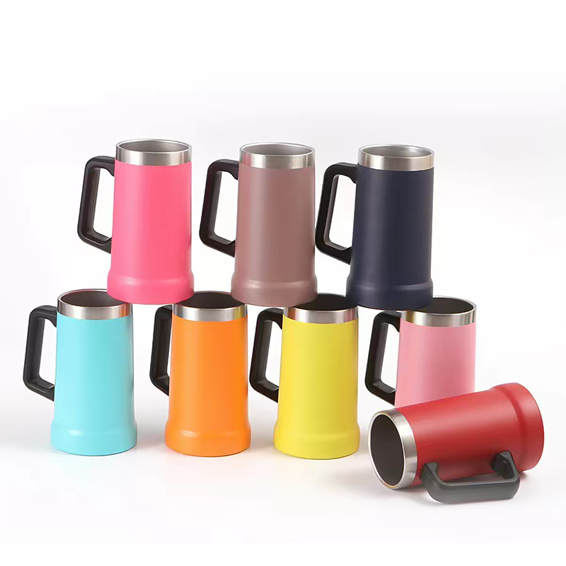 Geïsoleerde roestvrijstalen bi - Beer Mug Handled recensie en prijs