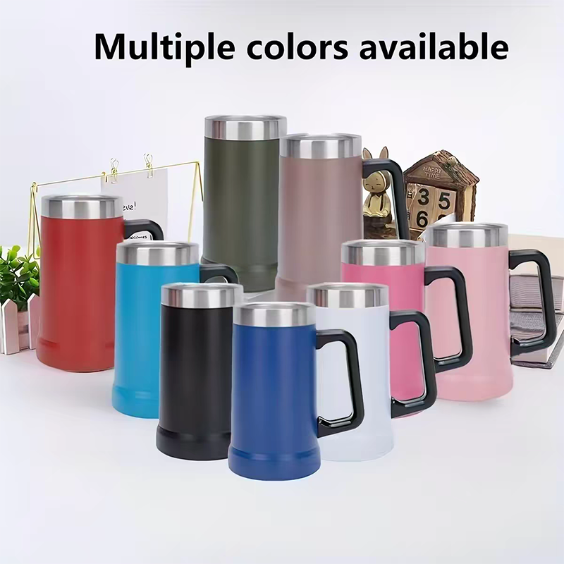 Geïsoleerde roestvrijstalen bi - Beer Mug Handled recensie en prijs