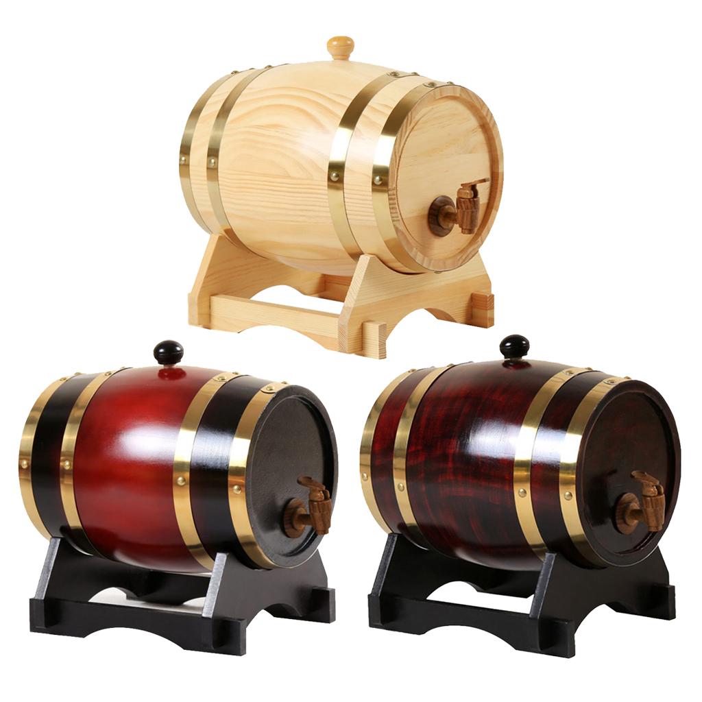 Vintage 3L/1.5L Pine Wine Barr - Wine Beer Whiskey recensie en prijs