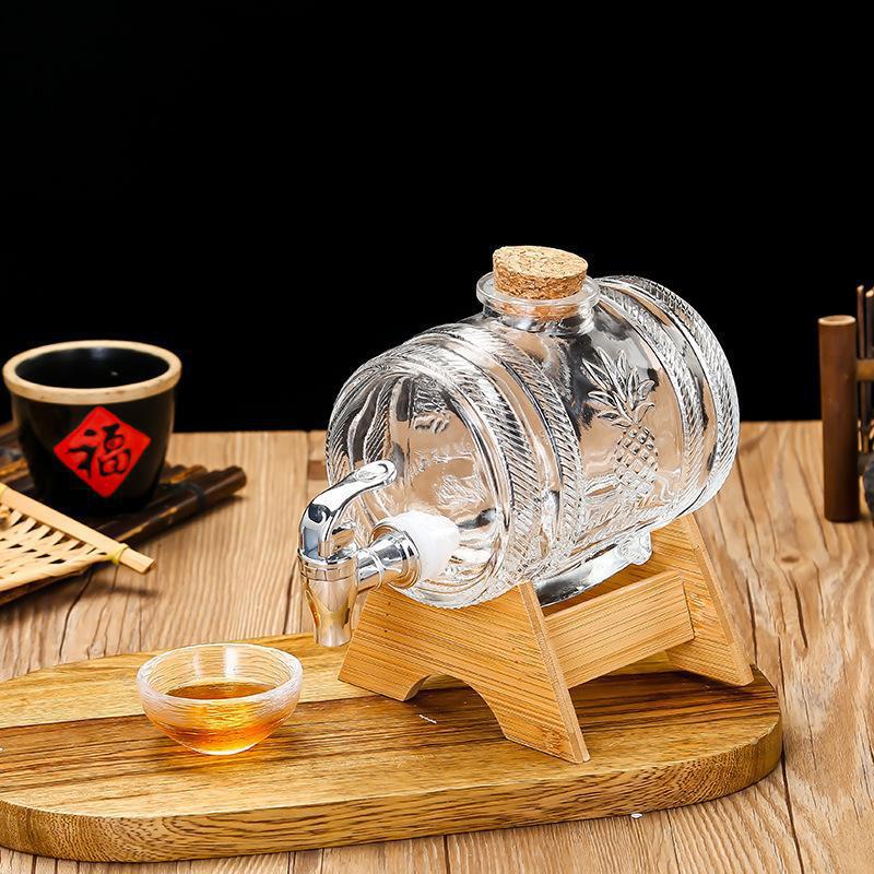 1L glazen whiskyvat wijnvat bi - Wine Beer Whiskey recensie en prijs