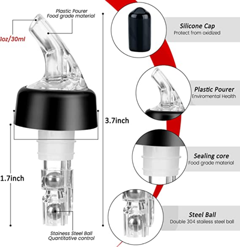 30 Ml Automatische Gemeten Fle - Spirit Measure Jigger recensie en prijs