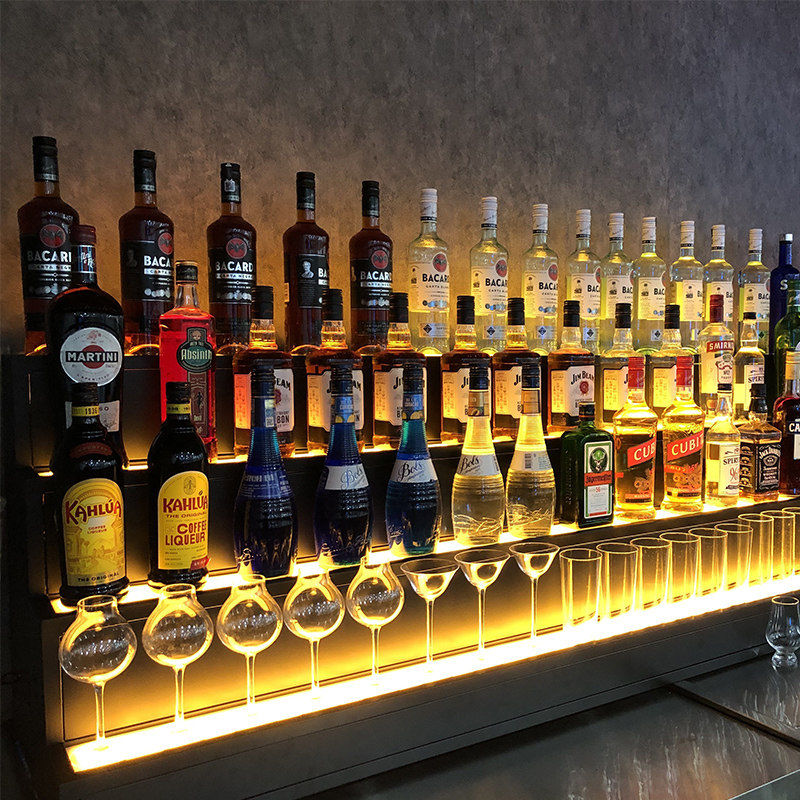Wijnkast Vitrinekast Aan de mu - Wine Beer Restaurant recensie en prijs