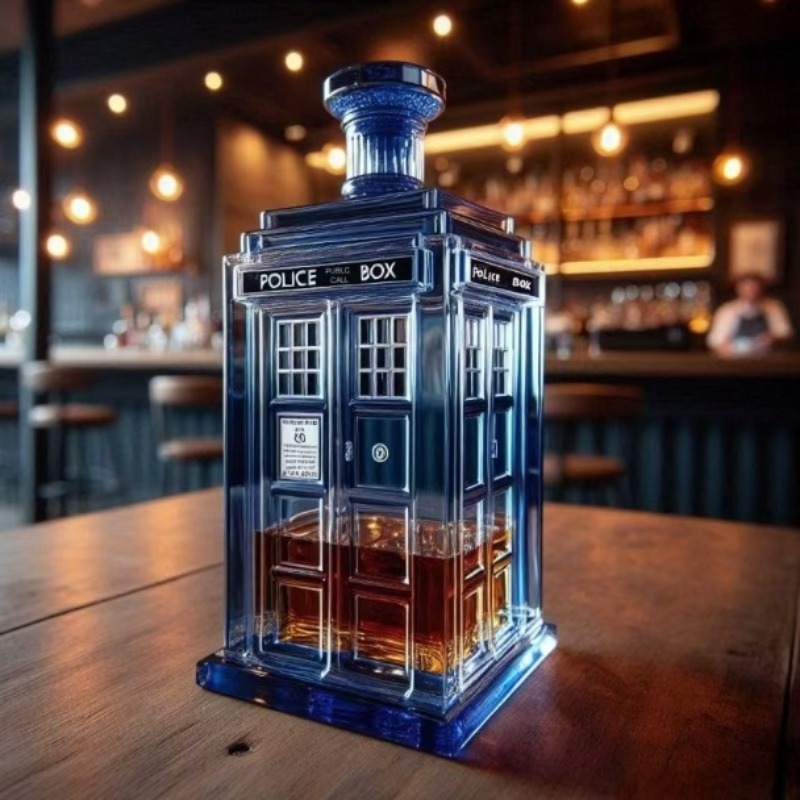 Creatieve telefooncel-decanter - Wine Beer Whiskey recensie en prijs